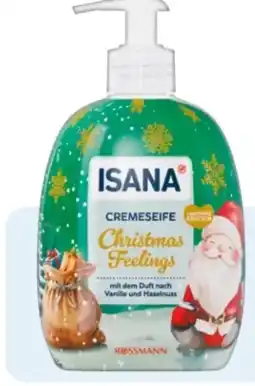 Rossmann Isana Seife im Spender Angebot