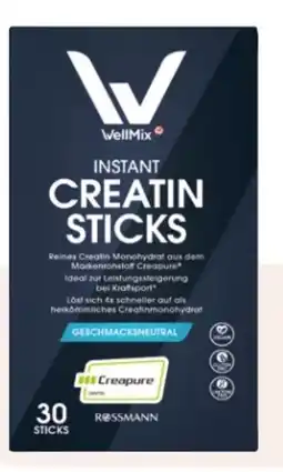 Rossmann Wellmix Sport Instant Creatin Sticks Angebot
