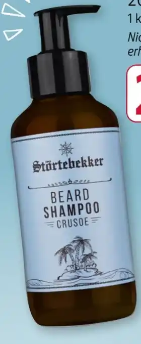 Rossmann Störtebekker Bartshampoo Crusoe Angebot
