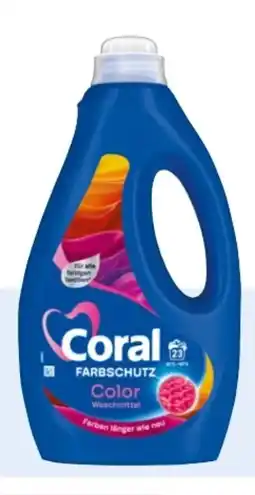 Rossmann Coral Waschmittel Flüssig Angebot