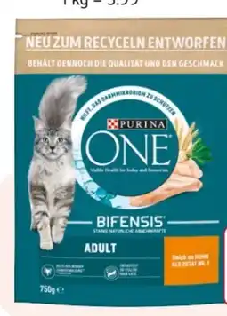 Rossmann Purina One Katzen-Trockennahrung Angebot