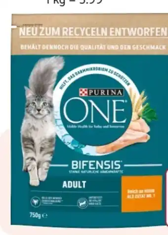Rossmann Purina One Katzen-Trockennahrung Angebot