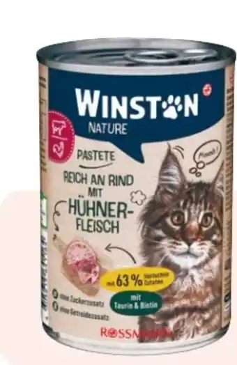 Rossmann Winston Katze Nature Pastete Angebot