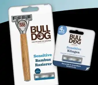 Rossmann Bulldog Hautpflege Sensitive Bambus Rasierer Angebot