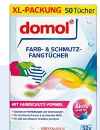 Rossmann Domol Farb- & Schmutz Fangtücher XL-Packung Angebot