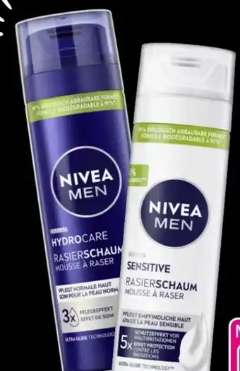 Rossmann Nivea For Men Rasierschaum Hydrocare Angebot