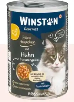 Rossmann Winston Gourmet Katze Feine Häppchen Angebot