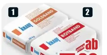 B1 Discount Baumarkt Knauf Fertigputzgips Goldband Angebot