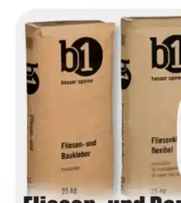 B1 Discount Baumarkt Fliesen- und Baukleber Angebot