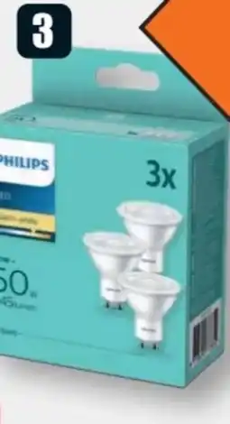 B1 Discount Baumarkt Philips LED-Reflektoren GU10 Angebot