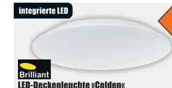 B1 Discount Baumarkt Brilliant LED-Deckenleuchte Colden Angebot