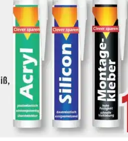 B1 Discount Baumarkt Clever Acryl-Dichtmasse Angebot