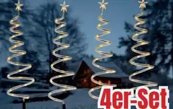 B1 Discount Baumarkt LED-Deko-Spiralbaum Angebot