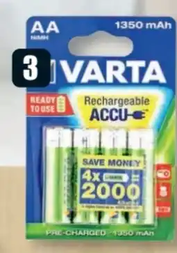B1 Discount Baumarkt Varta Akku Batterien Ready to use AA Angebot