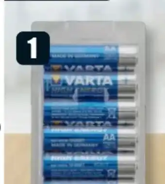 B1 Discount Baumarkt Varta Batterien Longlife Power Angebot