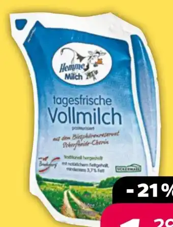 NETTO Hemme Milch Vollmilch Angebot