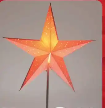 B1 Discount Baumarkt Papier-Leucht-Stern Angebot