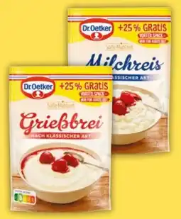 NETTO Dr. Oetker Süße Mahlzeit Milchreis Nach Klassischer Art Angebot