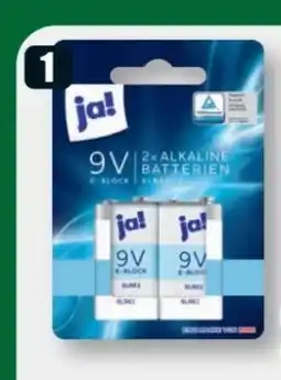 B1 Discount Baumarkt ja! Batterien E-Block 6LR61 Angebot