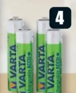 B1 Discount Baumarkt Varta Akku-Batterien Ready to use LAAA Angebot