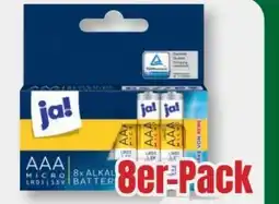 B1 Discount Baumarkt ja! Batterien LR03 Micro AAA Angebot
