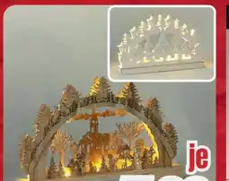 B1 Discount Baumarkt LED-Schwibbogen Angebot