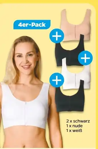 NETTO Seamless Damen-Komfort-BH 4er-Pack Angebot
