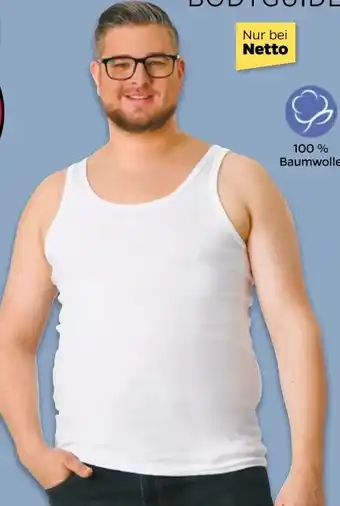 NETTO Bodyguide Herren Achselhemden 3er-Pack Angebot