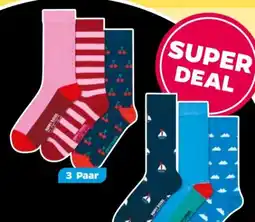 NETTO Happy Socks Damen-Socken 3er-Pack Angebot