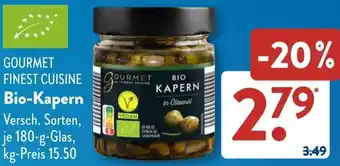 Aldi Süd GOURMET FINEST CUISINE Bio-Kapern Angebot