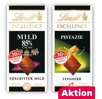 NETTO Lindt Excellence Tafelschokolade Angebot