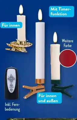 Aldi Süd Home Creation Kabellose Christbaumkerzen Angebot