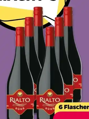 NETTO Rialto Rotwein Süß Angebot