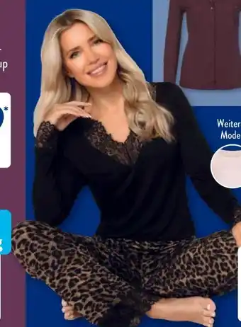 Aldi Süd Sylvie Meis Damen Pyjama Angebot