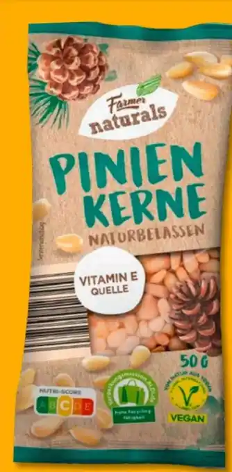 Aldi Süd Farmer naturals Pinienkerne Vegan Angebot