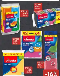 Aldi Süd Vileda Microfaser-Tücher Angebot