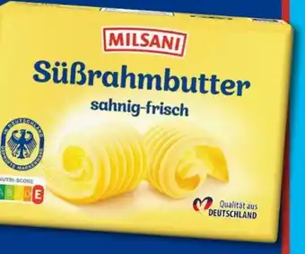 Aldi Süd Milsani Süßrahmbutter Angebot