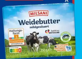 Aldi Süd Milsani Weidebutter Angebot