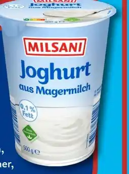 Aldi Süd Milsani Fettarmer Joghurt mild Angebot