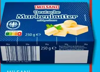 Aldi Süd Milsani Deutsche Markenbutter Angebot