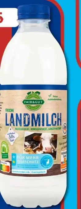 Aldi Süd Fair & Gut Landmilch Angebot