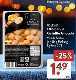 Aldi Süd GOURMET FINEST CUISINE Gefüllte Gnocchi Angebot