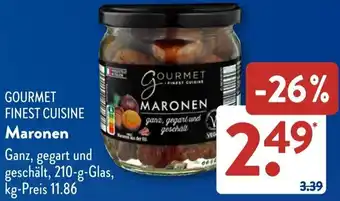 Aldi Süd GOURMET FINEST CUISINE Maronen Angebot