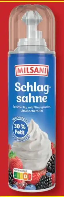 Aldi Nord Milsani Schlagsahne Angebot