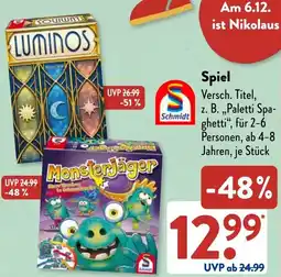 Aldi Süd Schmidt Spiel Angebot
