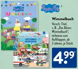 Aldi Süd Peppa Pig Wimmelbuch Angebot