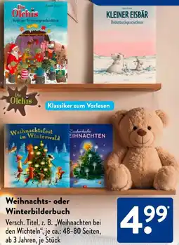 Aldi Süd Weihnachts- oder Winterbilderbuch Angebot