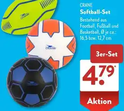 Aldi Süd CRANE Softball-Set Angebot