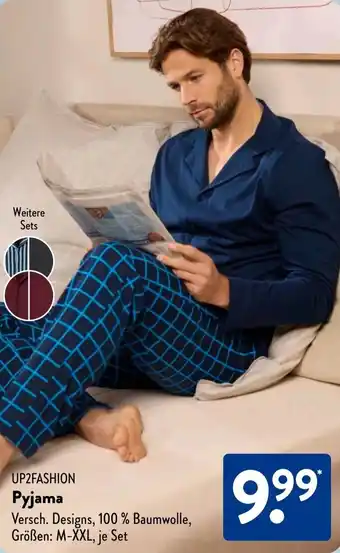 Aldi Süd UP2FASHION Pyjama Angebot