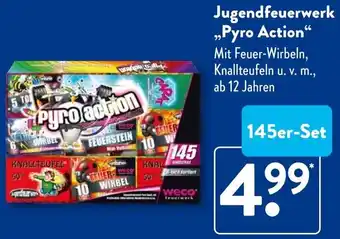 Aldi Süd Weco Jugendfeuerwerk „Pyro-Kiste" Angebot